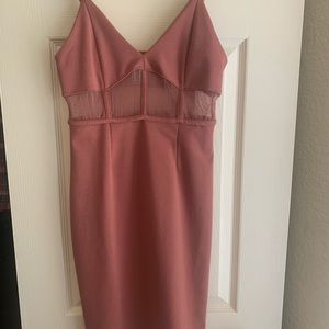 Forever21 sexy mauve dress